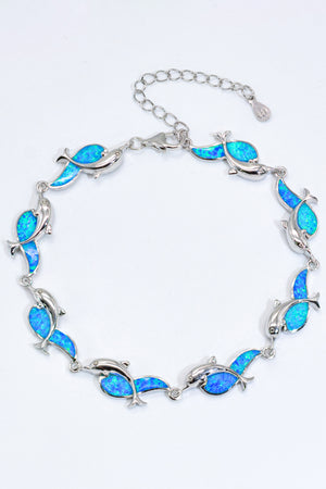 Days of the Dolphin Blue Opal Bracelet