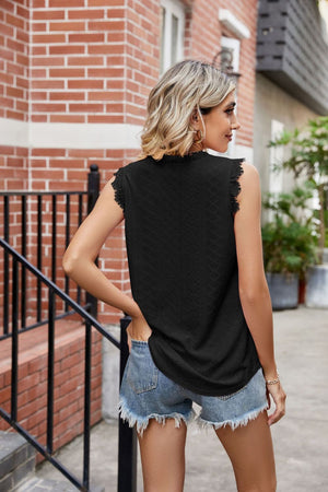 Spring Eyelet Perfection Top