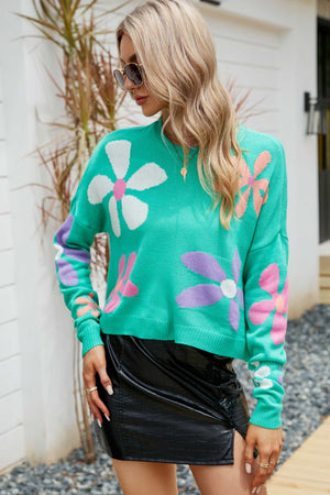 Floral and Fun Sweater
