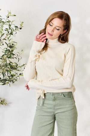 Rise Above Turtleneck Knit Top