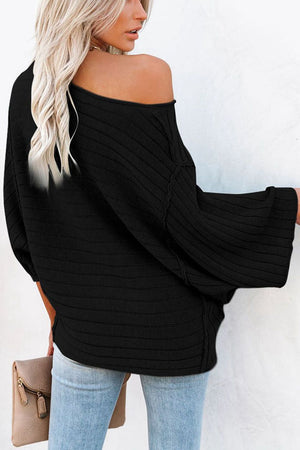 Runaway With Ribs Knit Top