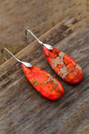 Joyful Moments Stone Dangle Earrings