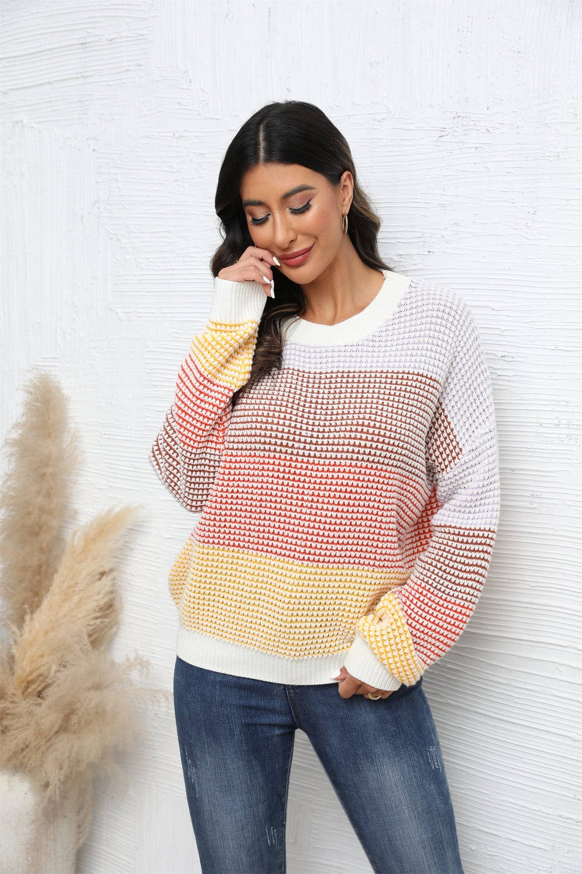 Jump Into Color Sweater