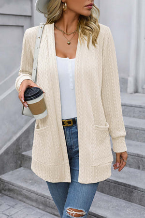 Sweet Style Cardigan with Pockets