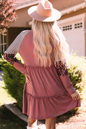 Pieces of Me Long Sleeve Dress