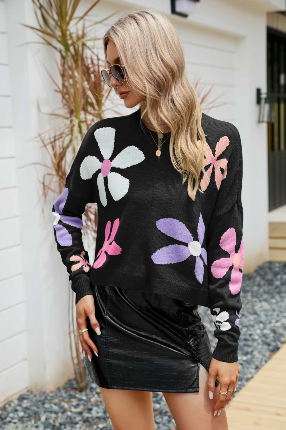 Floral and Fun Sweater