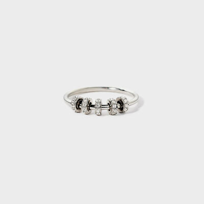 Fidget Ring - 925 Sterling Silver Ring