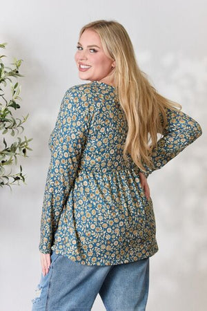 Fast & Floral Long Sleeve Top