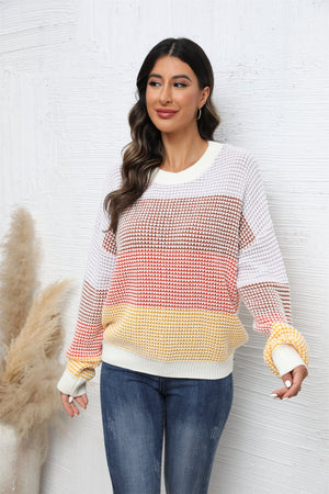 Jump Into Color Sweater