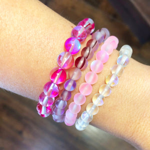 Glass Opal Bracelets