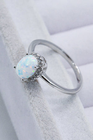 Love Yourself Opal Ring