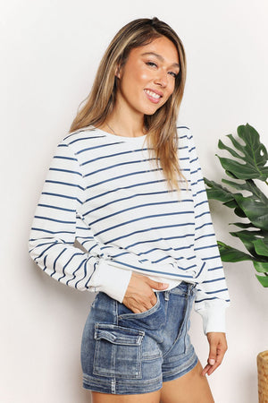 Next In Line Striped Top