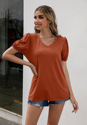 Not So Basic V-Neck Tee