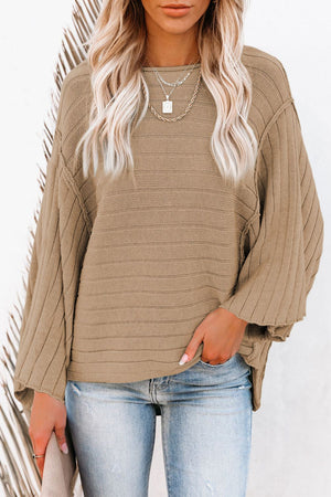 Runaway With Ribs Knit Top