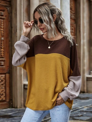 Wishful Thinking Waffle-Knit Top