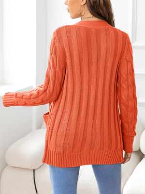 Just In Case Cable-Knit Cardigan