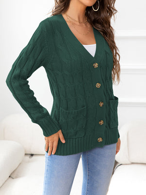 Just In Case Cable-Knit Cardigan