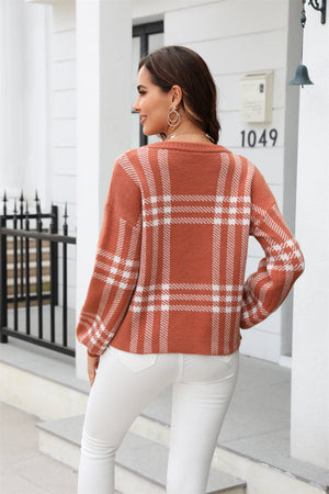 Next Level Plaid Sweater