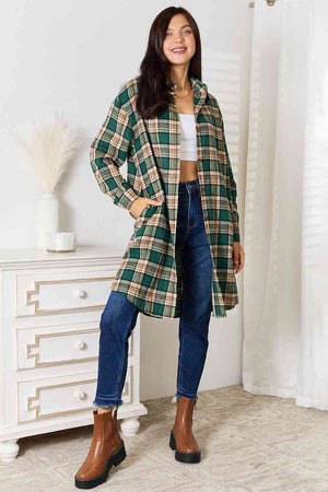 Plaid On My Mind Long Shirt