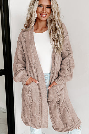 Season's Best Cable-Knit Cardigan