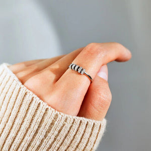 Fidget Ring - 925 Sterling Silver Ring