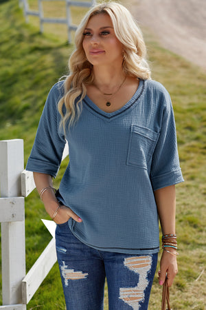 Tall Order Textured Top