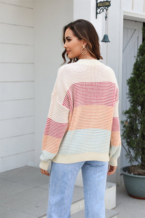 Jump Into Color Sweater