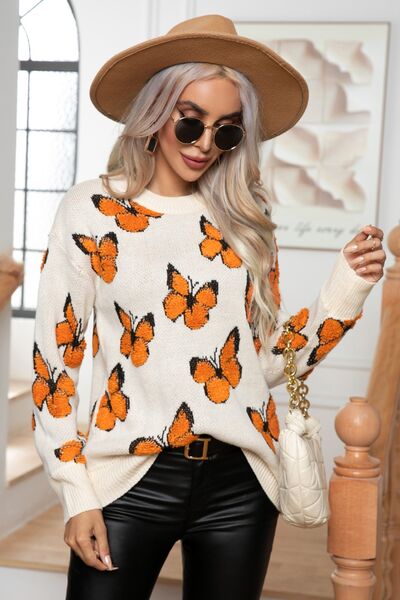 Bold & Butterfly Sweater