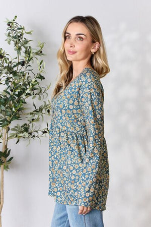 Fast & Floral Long Sleeve Top