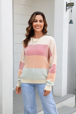 Jump Into Color Sweater