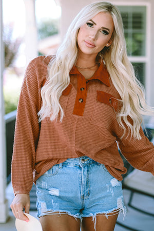 Casual Comfort Long Sleeve Top