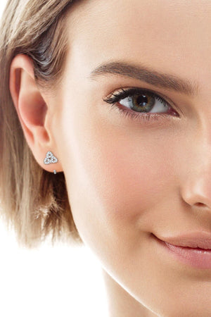 Catch Me If You Can Moissanite Earrings