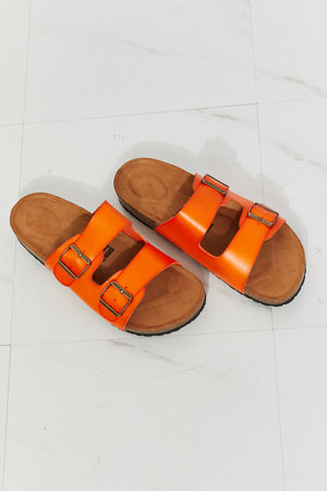 Feeling Alive Sandals in Orange