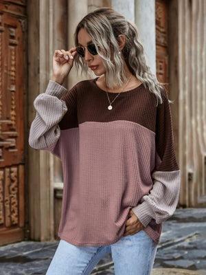 Wishful Thinking Waffle-Knit Top