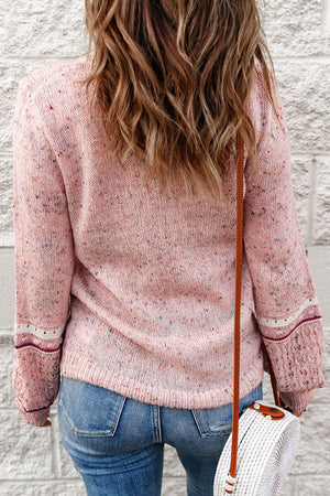 Calling on Confetti Sweater