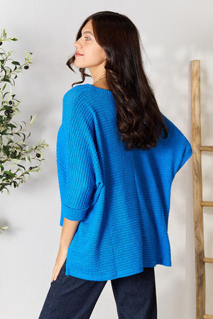 Highs and Lows Knit Top