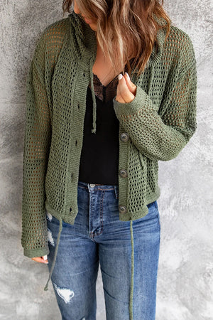 Open To Possibilities Hooded Cardigan