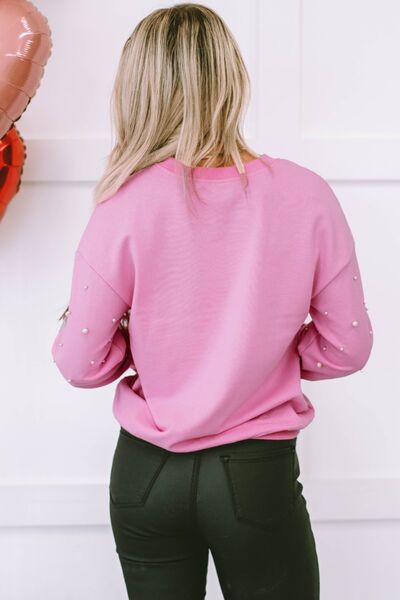 Poppin' Pink Pearl Sweatshirt