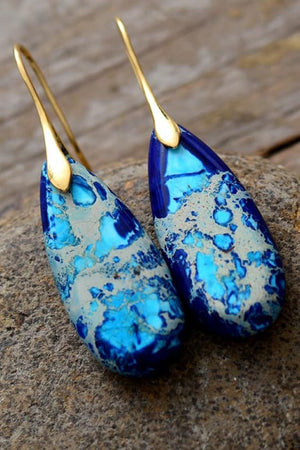 Joyful Moments Stone Dangle Earrings