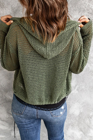 Open To Possibilities Hooded Cardigan