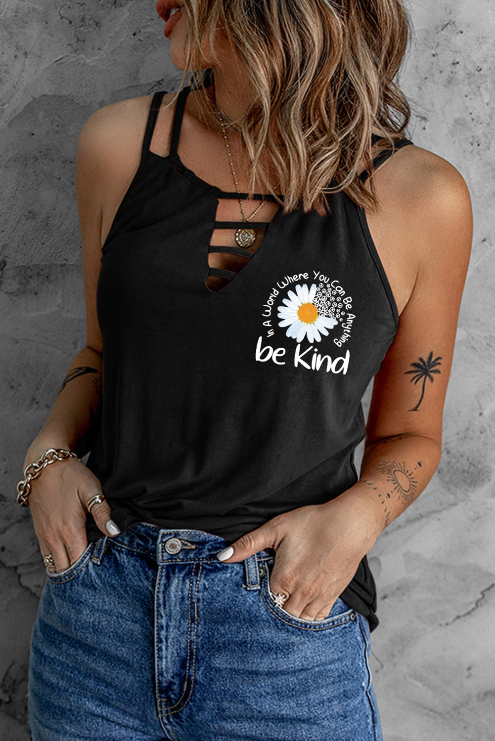 Be Kind Cage Tank