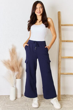 Rest and Relax Cargo Wide Leg Pants
