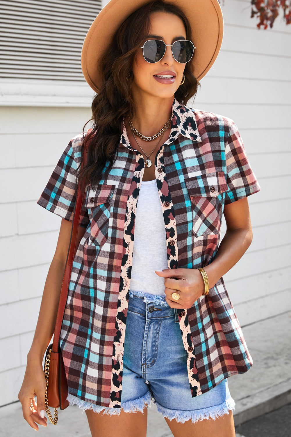 Perfect in Plaid Top
